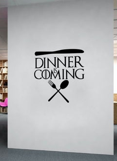 Spoil Your Wall Dinner is Coming Game of Thrones Inspired Quote Wall Decal - Wall Arts Home Décor - Wall Sticker, 50x50 cm by Spoil Your Wall  - Image 2