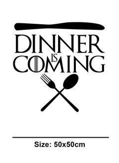Spoil Your Wall Dinner is Coming Game of Thrones Inspired Quote Wall Decal - Wall Arts Home Décor - Wall Sticker, 50x50 cm by Spoil Your Wall  - Image 3