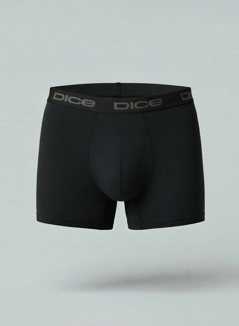 Dice Pack of 6 Cotton Pro Boxer Basic Colors Black, Navy and Grey for Men - Image 4