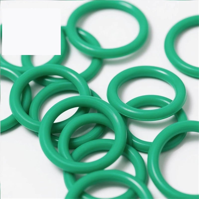 FKM O-Ring Seals (OD 130~230mm,CS 6mm) -20°C~200°C Oil/Chemical for Hydraulic Cylinder,Auto,Excavator (2PCS)(FKM 147x6) - Image 2