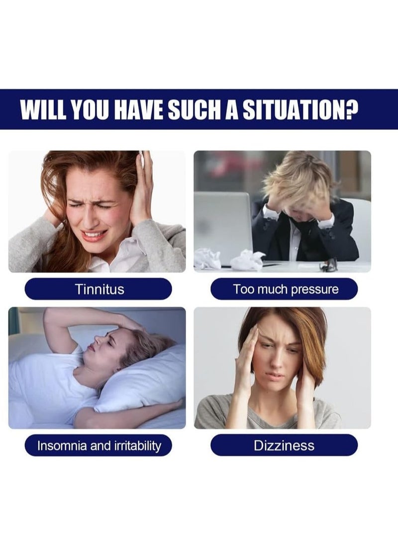 SYOSI 5Pcs Tinnitus Relieves Snorting Relief for Ringing Ears, Tech Silen Inhaler, Restore Your Hearing Helps Relieve Ear Pressure, Effectively Improves and Discomfort  - Image 4