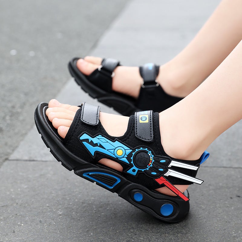 Summer Brand Boys Sandals Air Cushion Big Kids Students Beach Shoes Open Toe Children Sports Sandals - Image 4