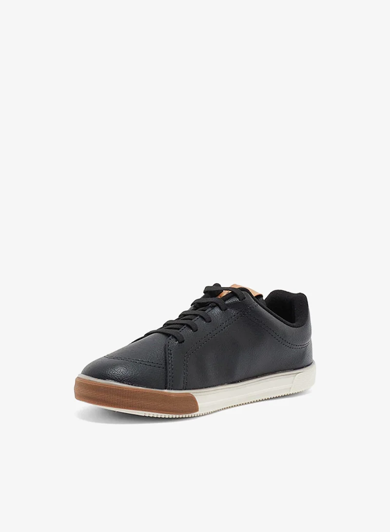 MOLEKINHO Kids Cheesebro Lace Up Sneakers