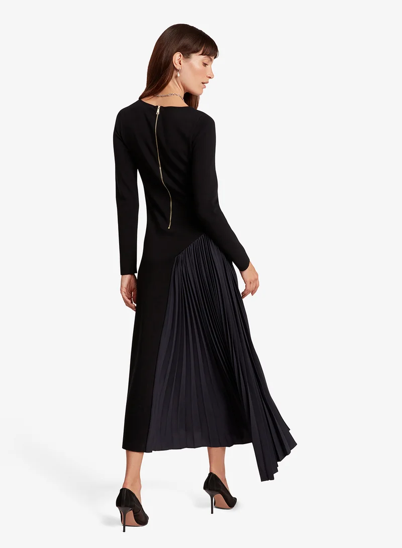 Ted Baker Long Sleeve Knit Midi Dress