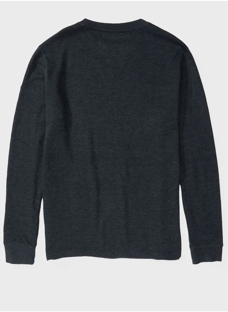 امريكان ايجل Logo Graphic Thermal T-Shirt