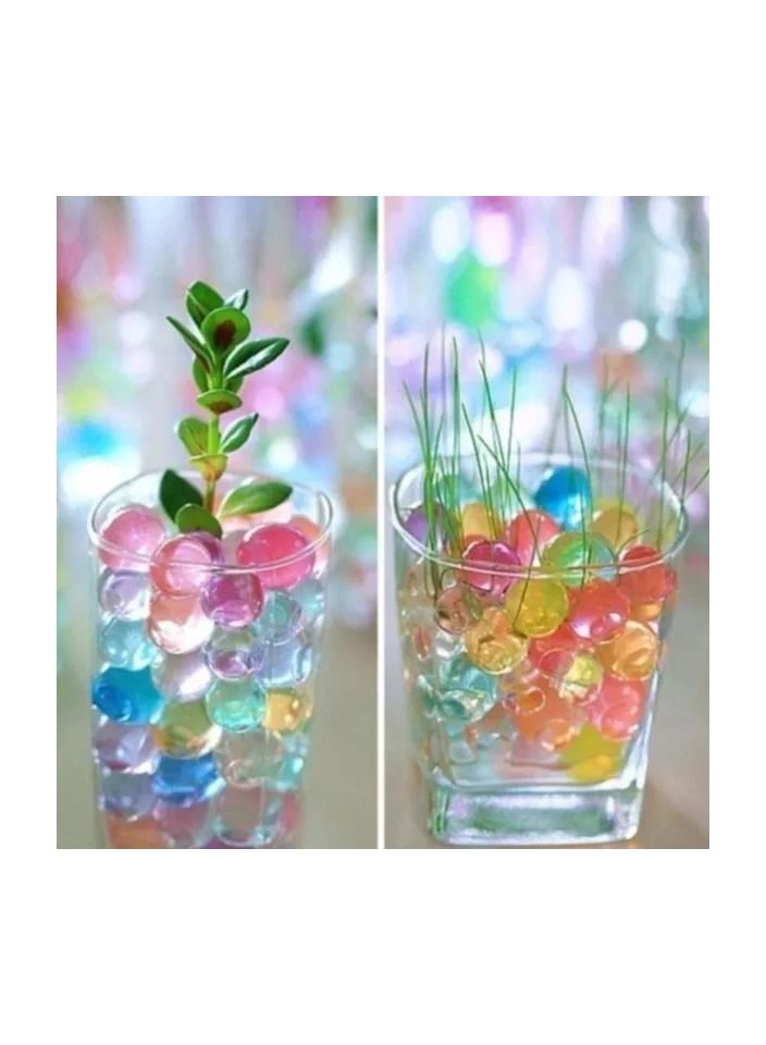 Generic 30000-Pieces/Set Hydrogel Pearl Shaped Crystal Soil Water Beads,Bio Gel Ball for Flower,Weeding Mud Growing Magic Jelly Balls  - Image 3