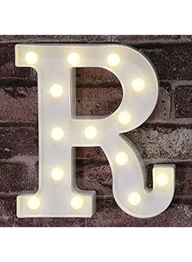 Memories Maker Letter R LED Lights