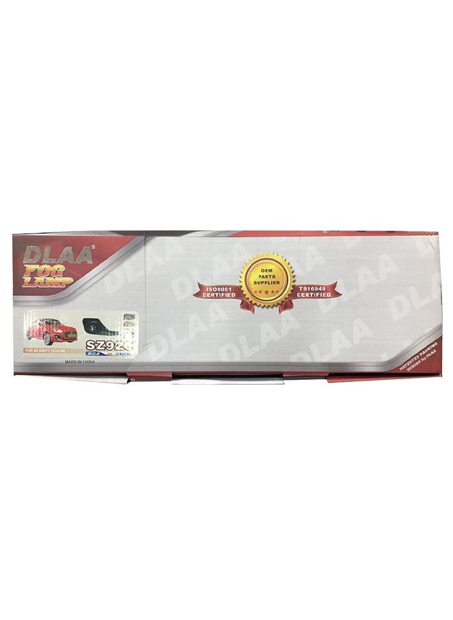 DLAA - DLAA Pack of 2 SZ926 Fog Lamp Suitable for Swift 2018-On with Wires and Switch - Image 1