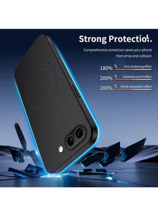For Google Pixel 10A tective Back Case Cover Soft Silicone Carbon Fiber Magnetic Case Phone Coques for Google Pixel 10A - view 2