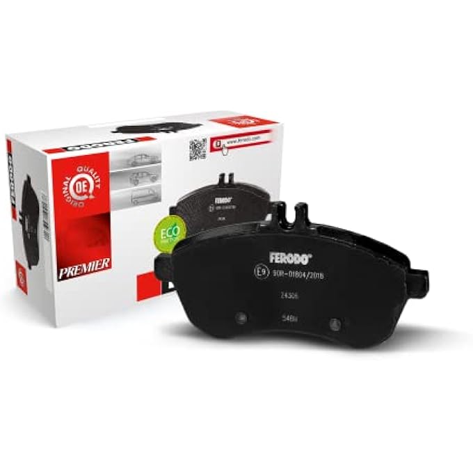 ريحني مجموعة فرامل الفرامل FDB4104 فيرودو مجموعة فرامل قرصية مكونة من 4 - Image 1