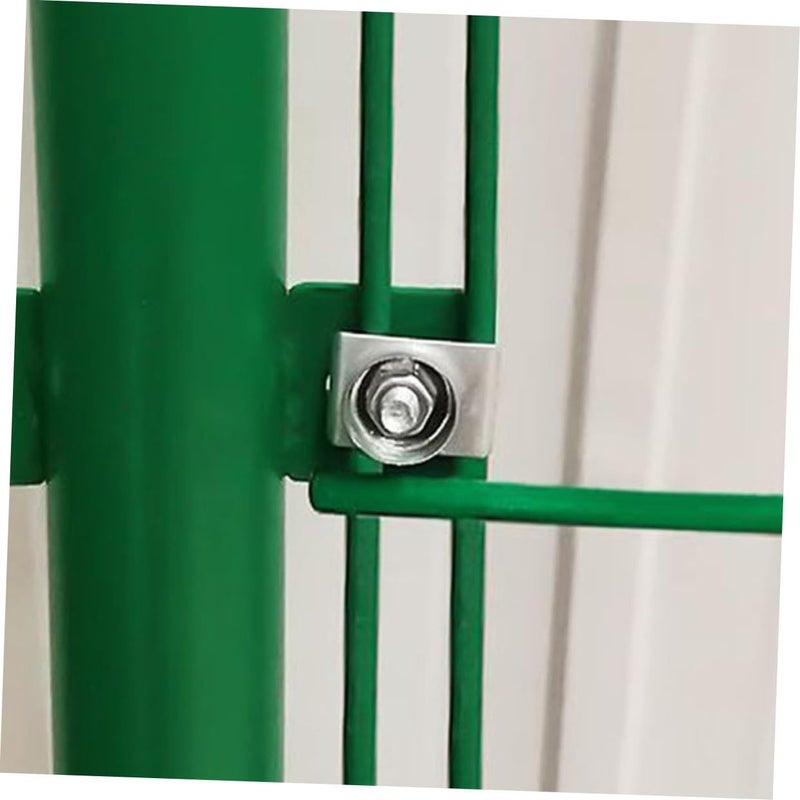 Stainless Steel Wire Fence Clamps 100 Sets for Easy Installation in Pet Cages and Gardens - Image 5
