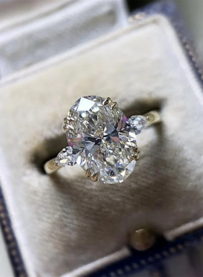 Take Two Embellished Oval-Cut Ring