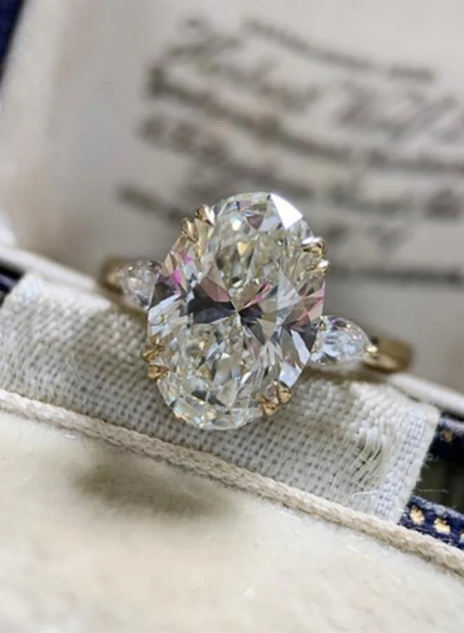 Take Two Embellished Oval-Cut Ring
