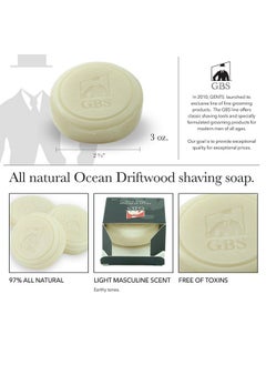G.B.S .B.S Men'S Grooming Set Double Edge Safety Razor Rubber Coated Butterfly Nonslip Long Razor Allnatural Soap Synthetic Brush Stand Ceramic Mug Includes 15 De Blades  - Image 5