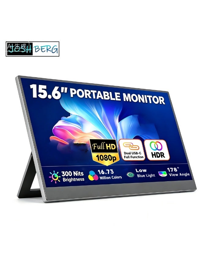 joshberg Joshberg 15 Fhd Lcd Display type-c Usb Dual Laptop Screen Extender With Ips Panel built-i 15.6 inch ZA55D827382A65C131913Z