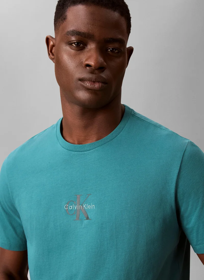 Calvin Klein Jeans North Sea Monogram Logo T-Shirt for Men | Best Price UAE