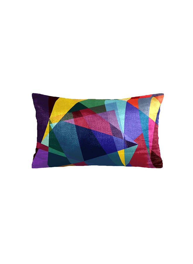 RIZARIES وسادة رمي مستطيلة ملونة فائقة النعومة