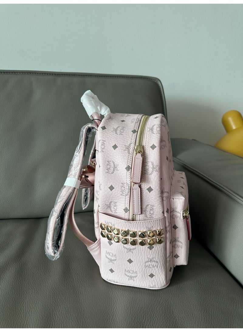 MCM Classic Studded Backpack - Image 2
