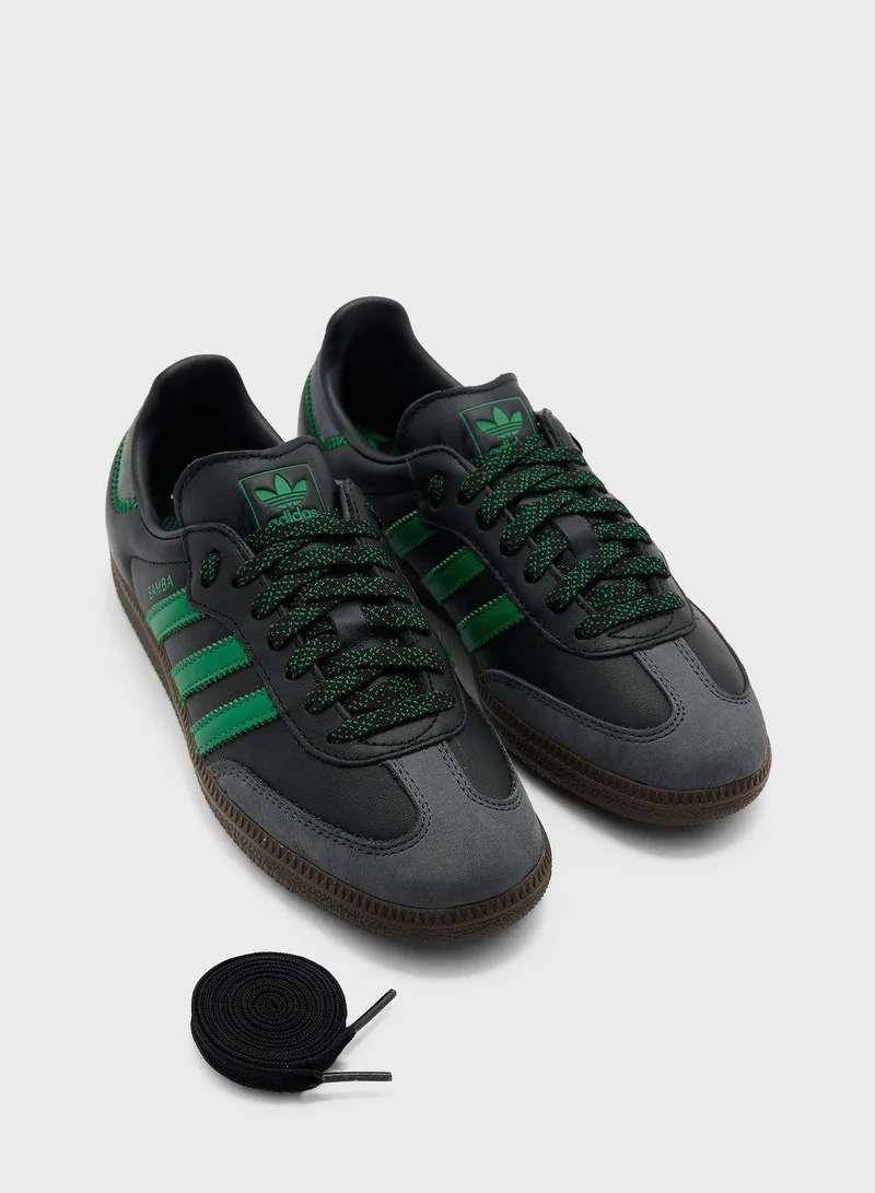 اديداس اوريجينالز Samba Og W Black Originals Shoes