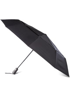 totes Mens and Womens Ultimate Folding Umbrella with Auto Open Close Windproof Sun Protection