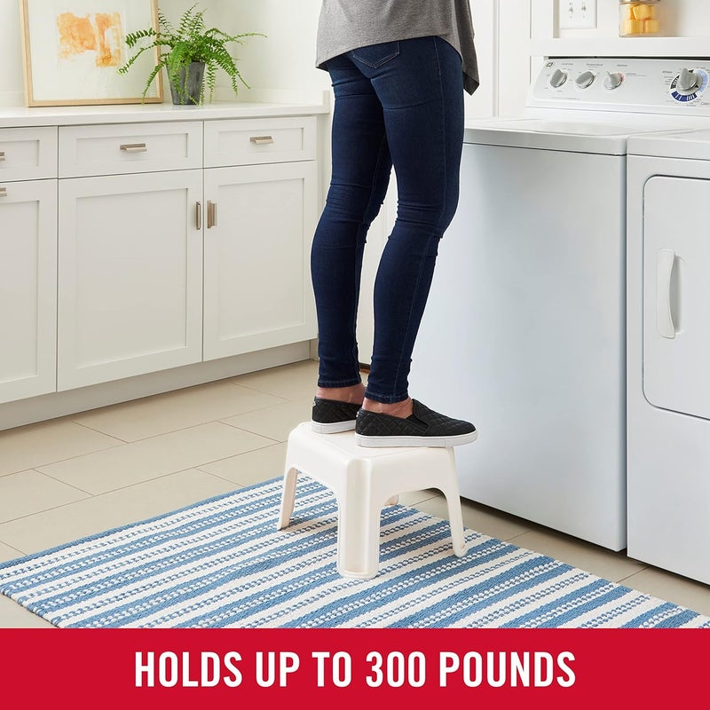 Rubbermaid Roughneck StepStool Bisque Lightweight Holds up to 300 pounds Ideal for KitchenBath SkidResistant - Image 5