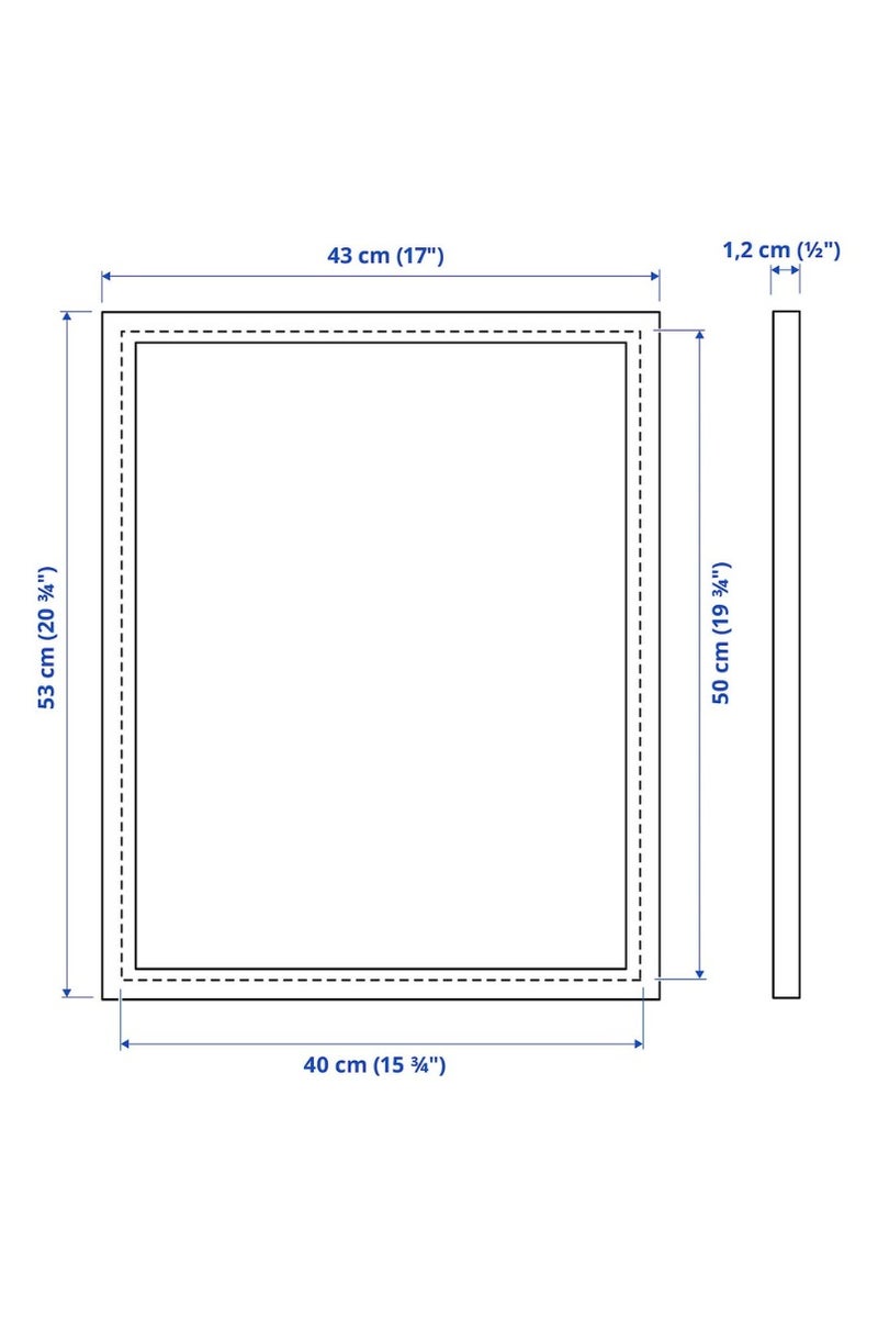 FISKBO Frame, White, 40x50 cm - Image 5