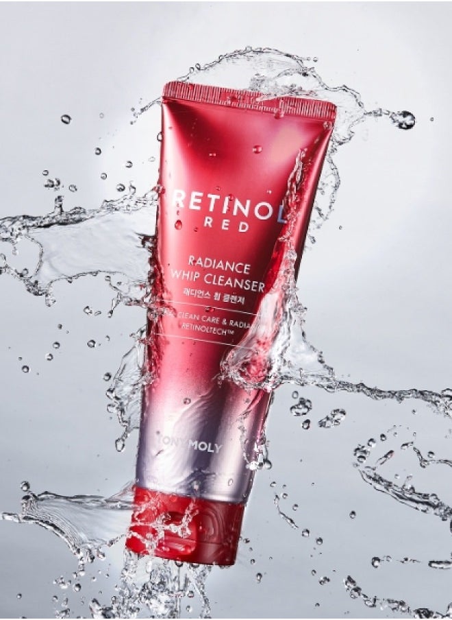TONYMOLY - Red retinol radiance whip cleanser - Image 1