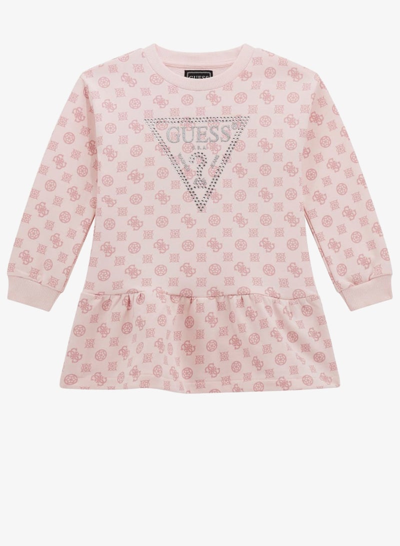 GUESS Girls French Terry Dress - Image 1