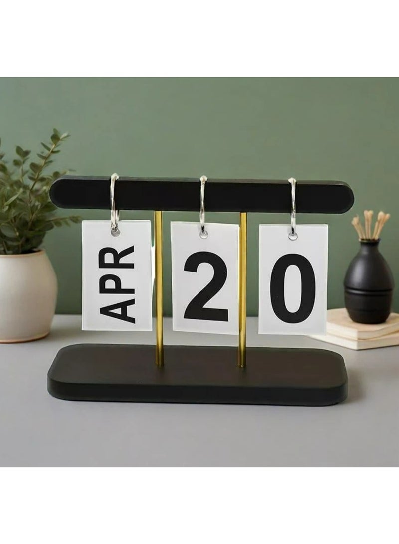 Page Turning Calendar Ornaments Office Desk Decor For Decorations Paper Teacher Stuff Accessories Date Display Desktop - Image 4
