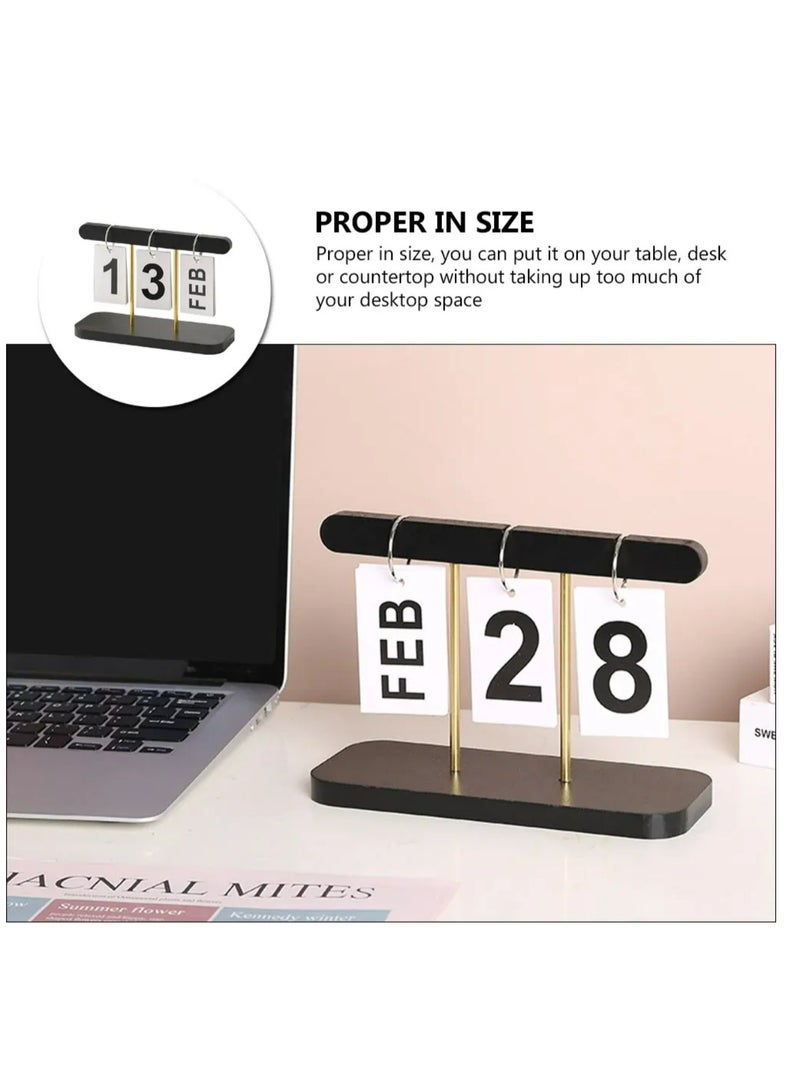 Page Turning Calendar Ornaments Office Desk Decor For Decorations Paper Teacher Stuff Accessories Date Display Desktop - Image 5