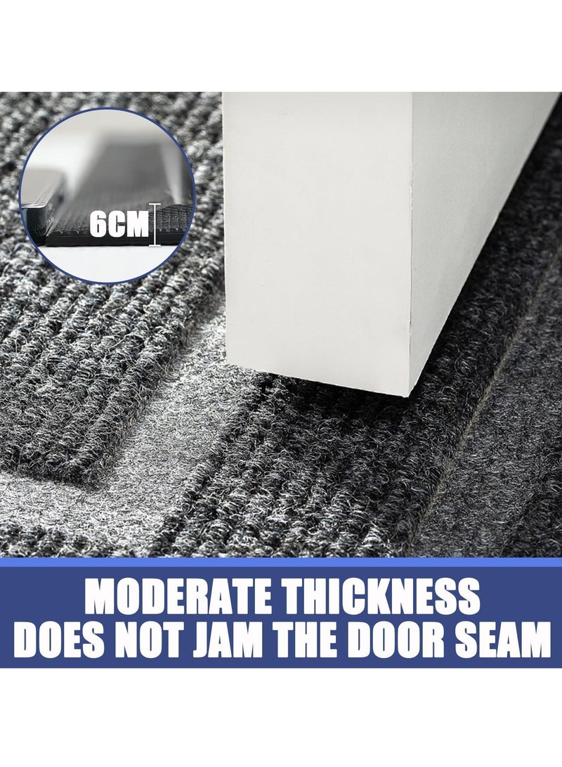 MIXDE Super Absorbent Moisture Resistant Door Mat,75x45CM Outdoor and Indoor Door Mat Home Welcome Mat, Front Welcome Mat Door Mat Suitable for Front Door, Patio, Hallway, Floor (Brown) - Image 3