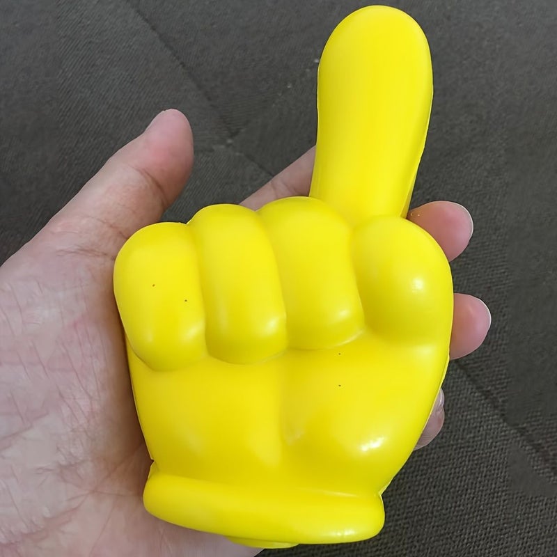 هوائي إبداعي للسيارة من مادة EVA المتينة مقاوم للعوامل الجوية، زينة مركبة كارتونية بأصبع SZ 03 - Image 1