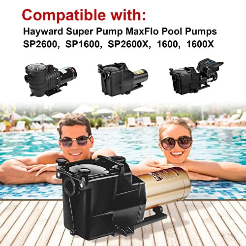 RO6G Replacement Hayward Super Pump Seal Kit for SP2600 SP1600 SP2600X 1600 1600X Fits Regular/X/VSP Models (Please Pay Attention to The Model When Purchasing) - Image 2