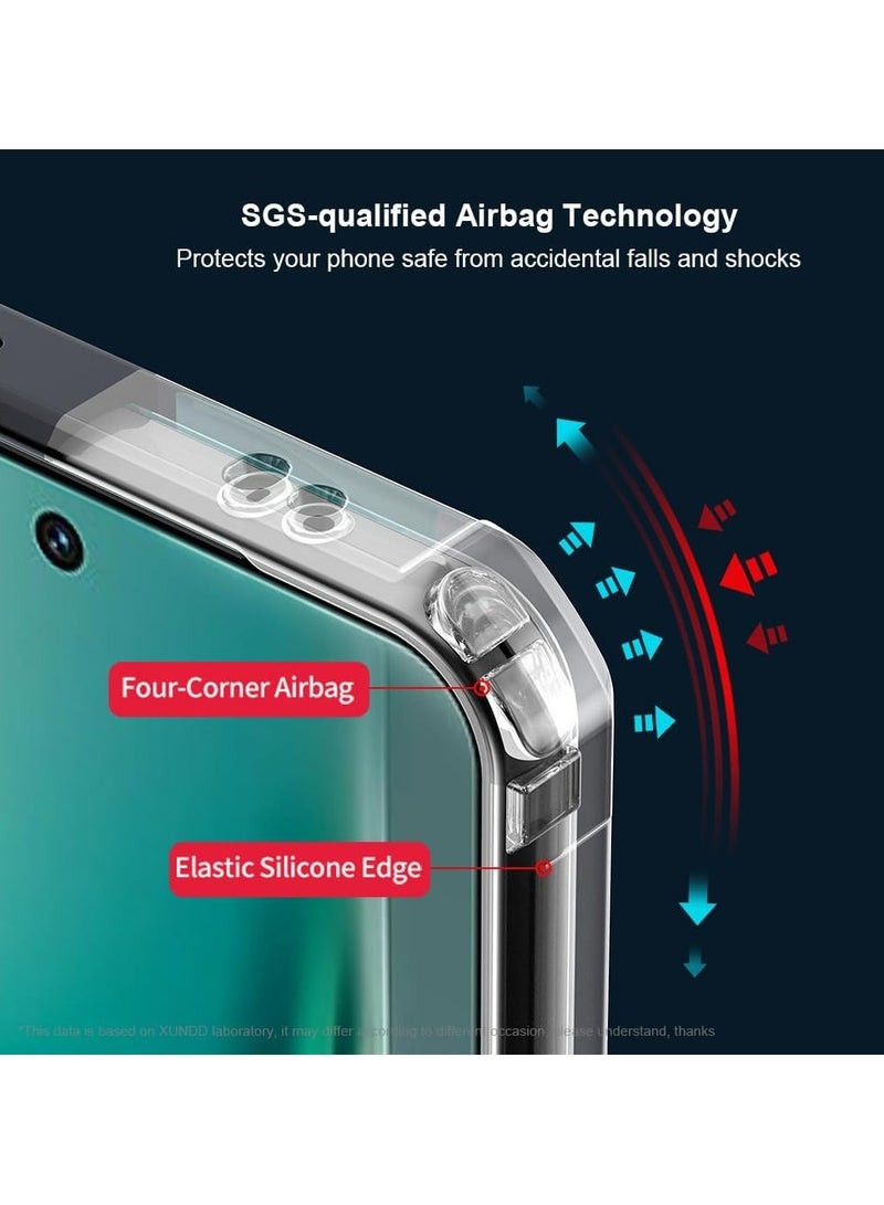 Frosted Case Compatible with Tecno Camon 40 Premier, Ard PC Soft Shockproof Back Plate and TPU Frame, Shock and Drop Protection Case for Tecno Camon 40 Premier  - Image 3