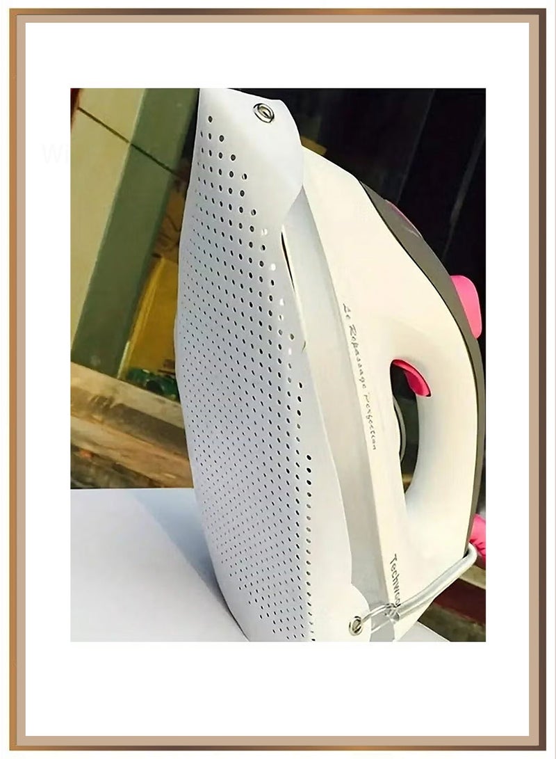 Ironing Shoe Cover, Steam Iron Guard on Most Standard Size, Easy Installation for All Fabrics, Prevents Burn, Sticking, with Bag, Ironing Board Cover, Cover Iron Shoe Used, lron Heat Protector, Steam Ironing Accessories, Iron Sole Shield Fabric Protective Film(1.0mm) - Image 5