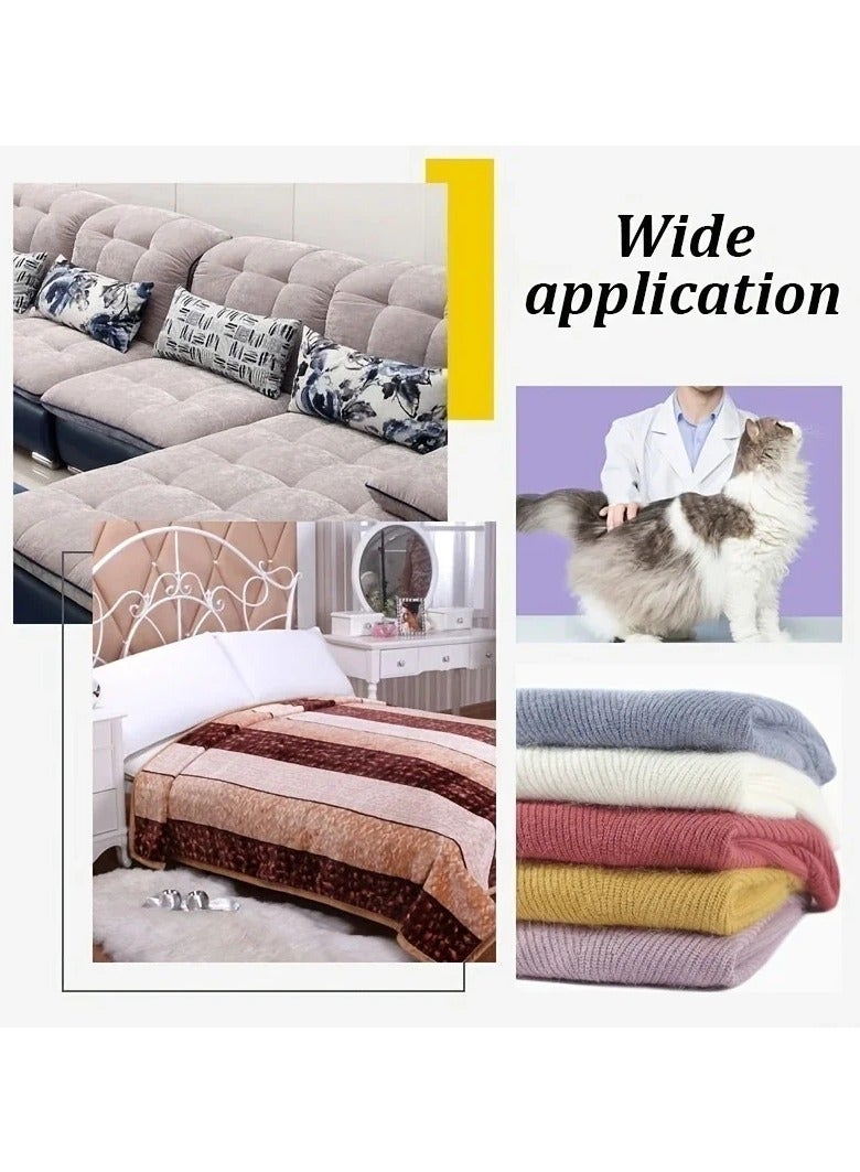 Portable Lint Remover and Pet Hair Remover Brush Manual Lint Roller Cleaning Tool for Sofa and Clothes