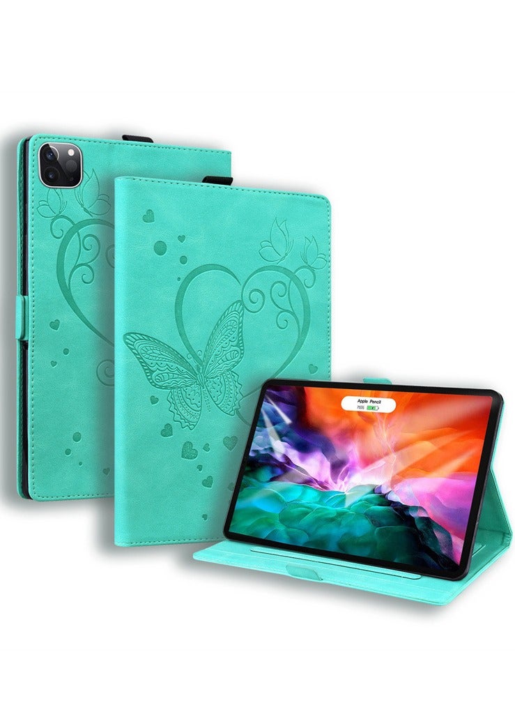 Case for 11'' Tablet Xiaomi 6, PU Leather Flip Case, Stand TPU Embossing Case with Card Slot - Image 1