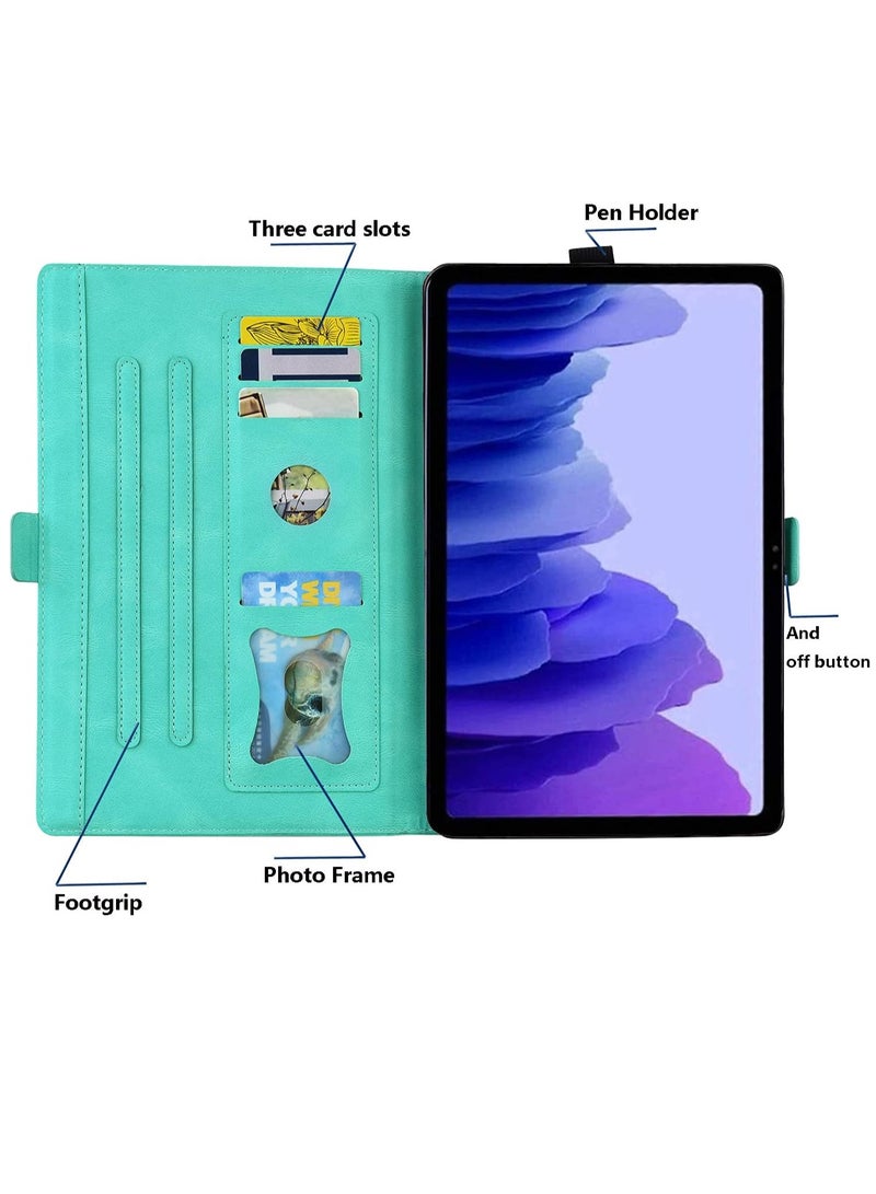 Case for 11'' Tablet Xiaomi 6, PU Leather Flip Case, Stand TPU Embossing Case with Card Slot - Image 5