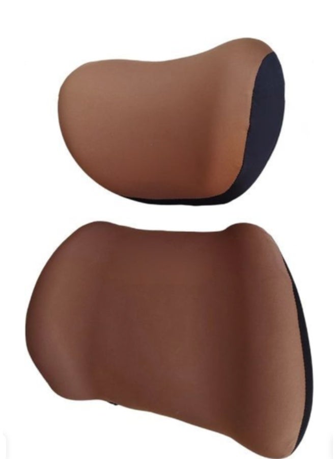Memory Foam Lumbar Support Pillow for Office and Gaming Chairs, Ergonomic Back Cushion for Car Seats, Spinal Alignment and Pain Relief - Image 2