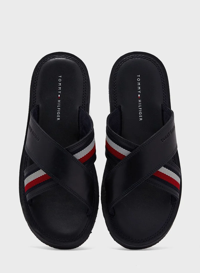 TOMMY HILFIGER Logo Flip Flops