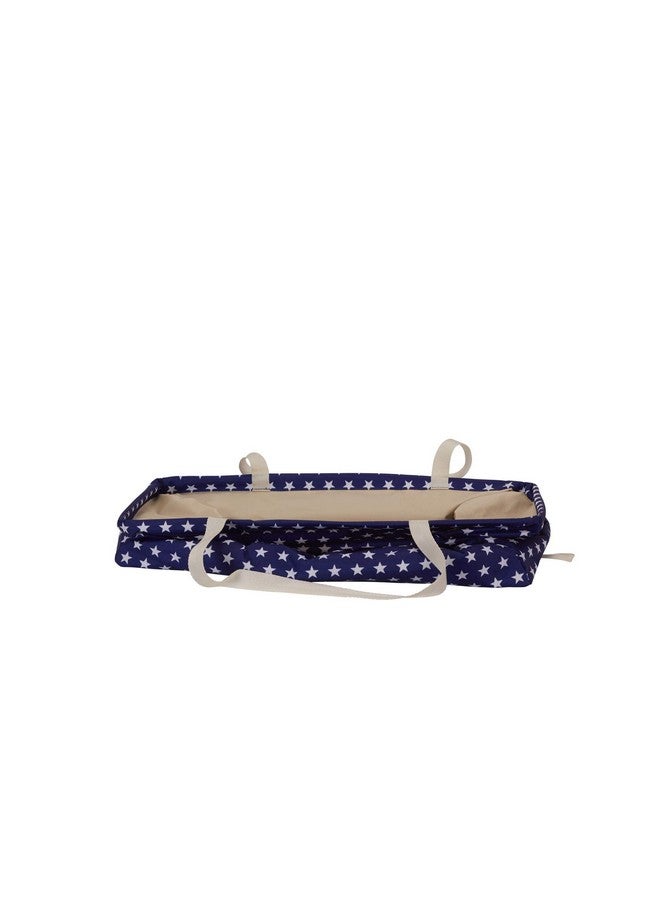 Household Essentials Blue with White Stars Krush Container All-Purpose Utility Tote - Image 5
