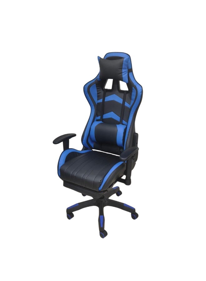 FURALUX Ergonomic Gaming Chair with Retractable Footrest – High Back Reclining Racing Style Gamer Chair with Adjustable Lumbar Support, Headrest & Height Control - Image 3