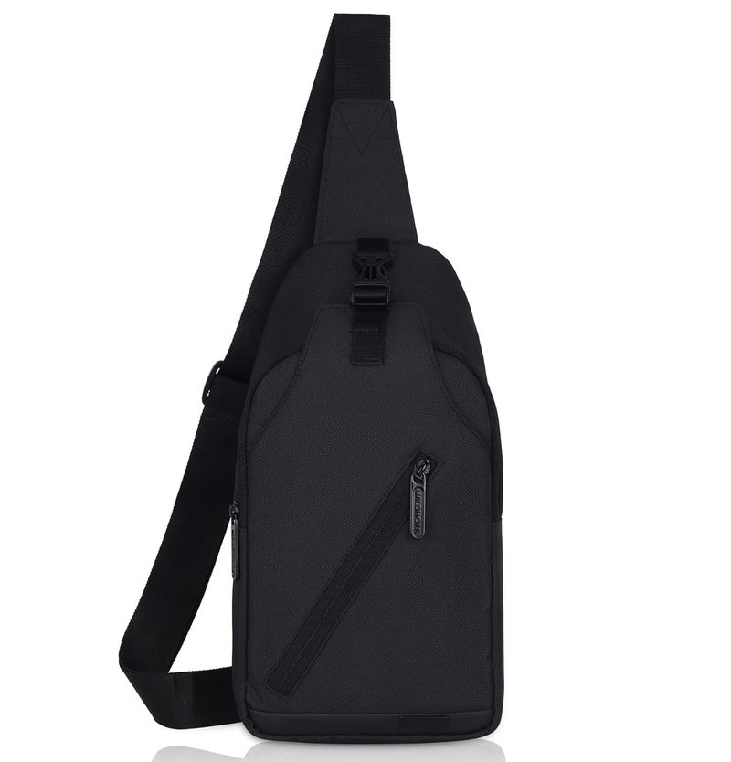 Wildhorn حقيبة كتف متقاطعة للرجال، حقيبة صدر أنيقة للرجال والنساء، حزام قابل للتعديل للسفر والأنشطة الخارجية - Image 1