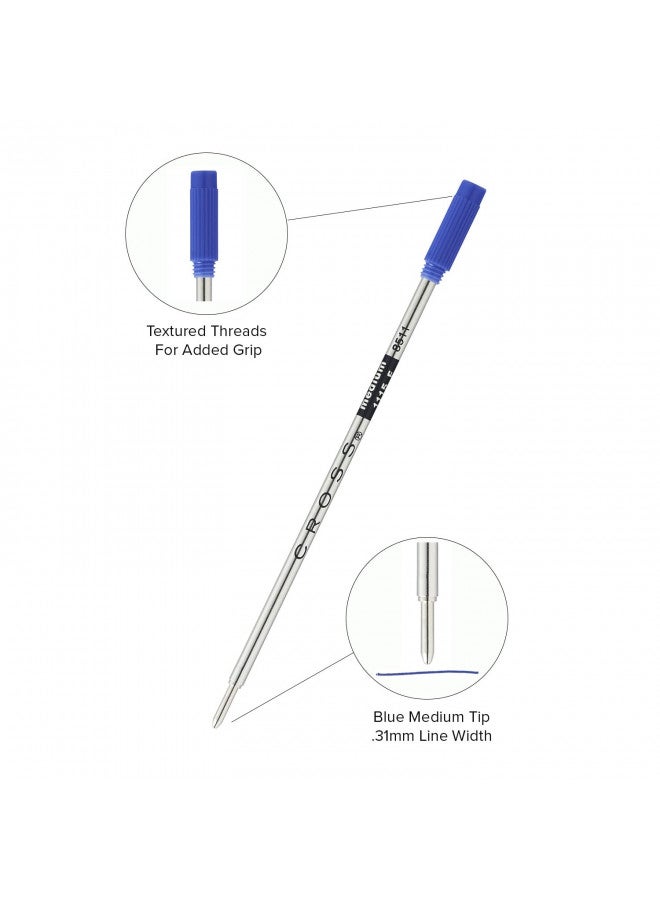 Cross جديد + إعادة تعبئة قلم حبر جاف أزرق متوسط - Image 4