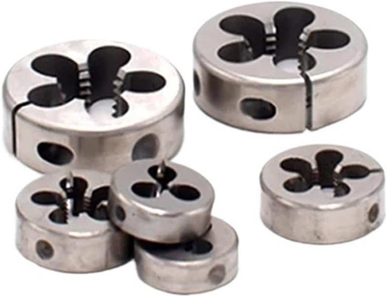 Round Threading Die HSSE Metric Adjustable AR-D Fine Threading Die M1.8 M2 M2.2 M2.5 M2.6 M3 M3.5 M4 M4.5 M5 M5.5 M6 M7 M8 Round Dies(M5.5x0.8) - Image 3