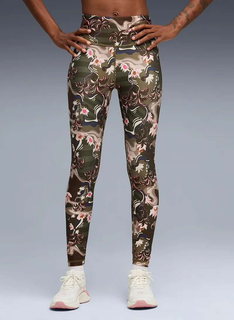 بوما 7/8 League High-Waist Aop Tights