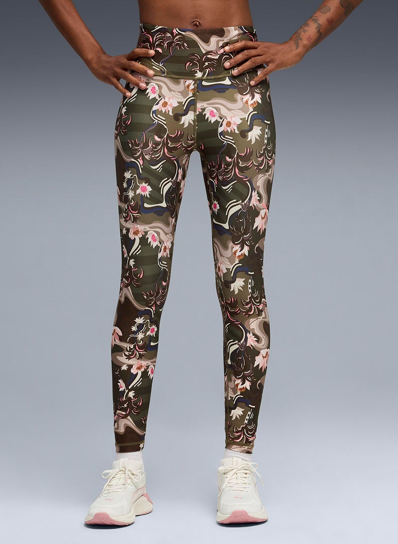 PUMA 7/8 League High-Waist Aop Tights - Image 1