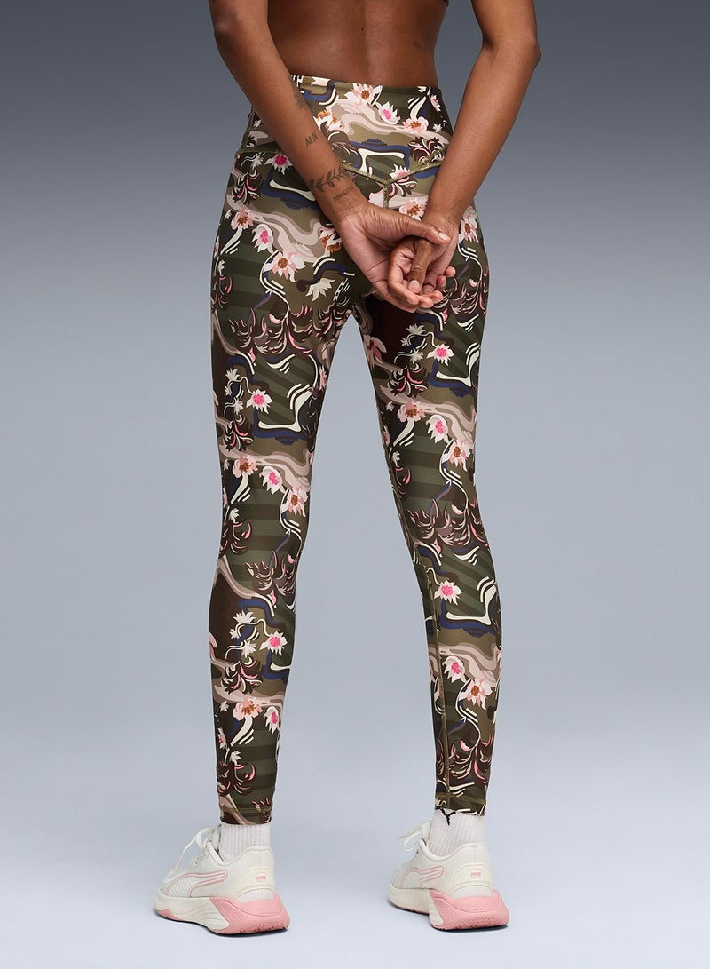 PUMA 7/8 League High-Waist Aop Tights - Image 2