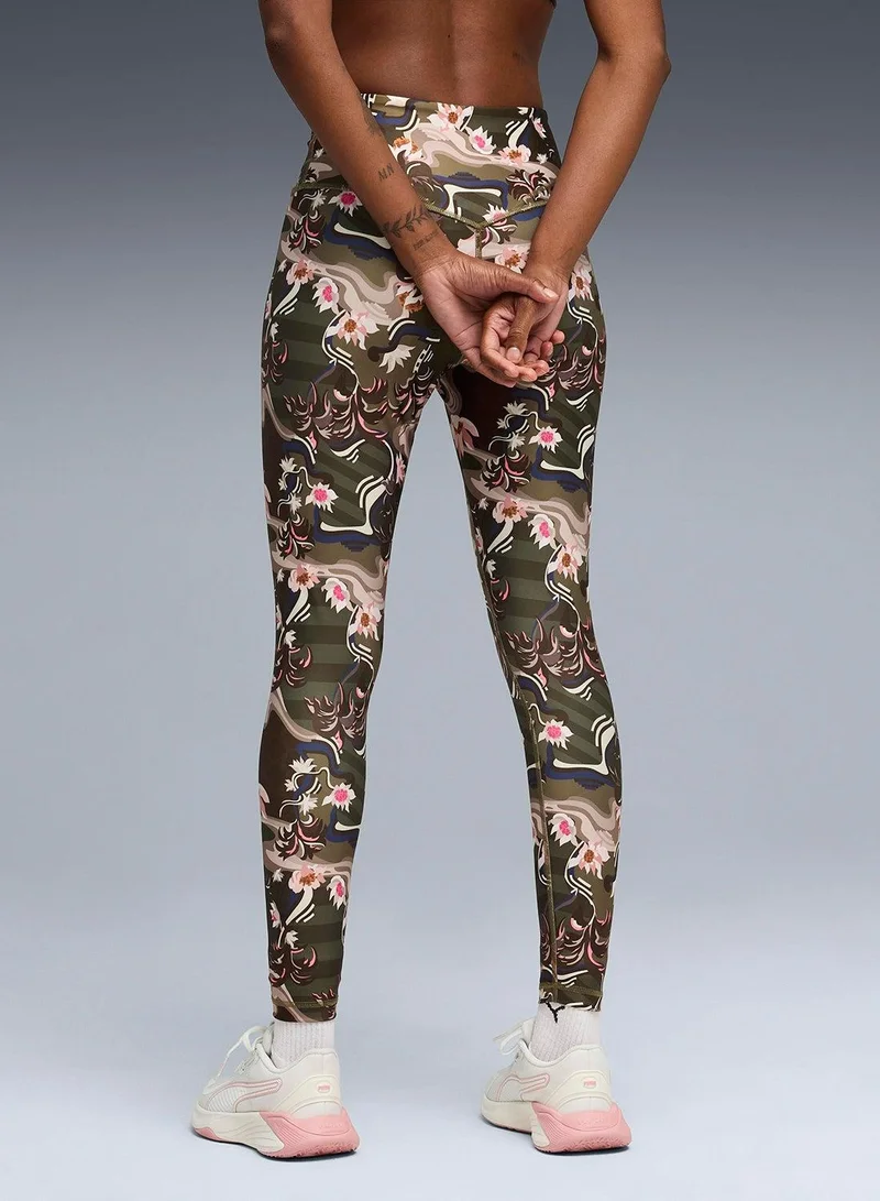 PUMA 7/8 League High-Waist Aop Tights