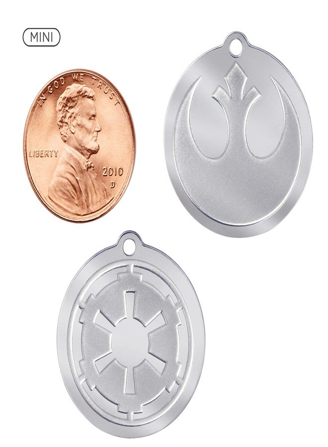 Hallmark Keepsake Miniature Christmas Ornament 2022, Star Wars The Rebel Alliance vs. The Galactic Empire, Mini Set of 6 - Image 4